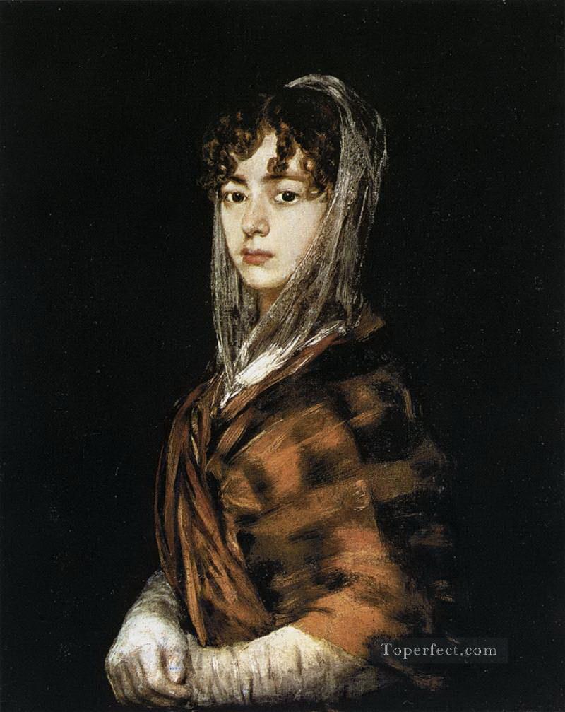Francisca Sabasa y Garcia Francisco de Goya Oil Paintings